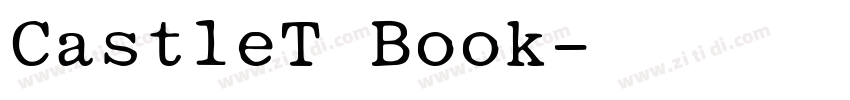 CastleT Book字体转换